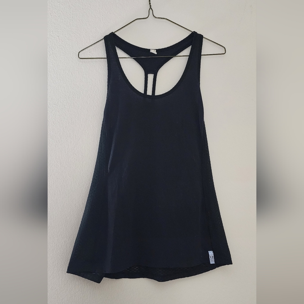 Under Armour Black Sleeveless Athletic Tank Top